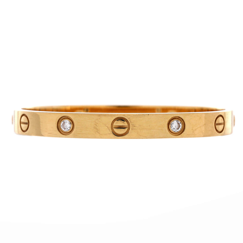 Cartier Love 4 Diamond Bracelet